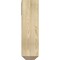 Ekena Millwork Funston Craftsman Rough Sawn Bracket w/ Offset Brace, Douglas Fir, 8"W x 20"D x 28"H BKT0806X20X28FST04RDF - alternate 3
